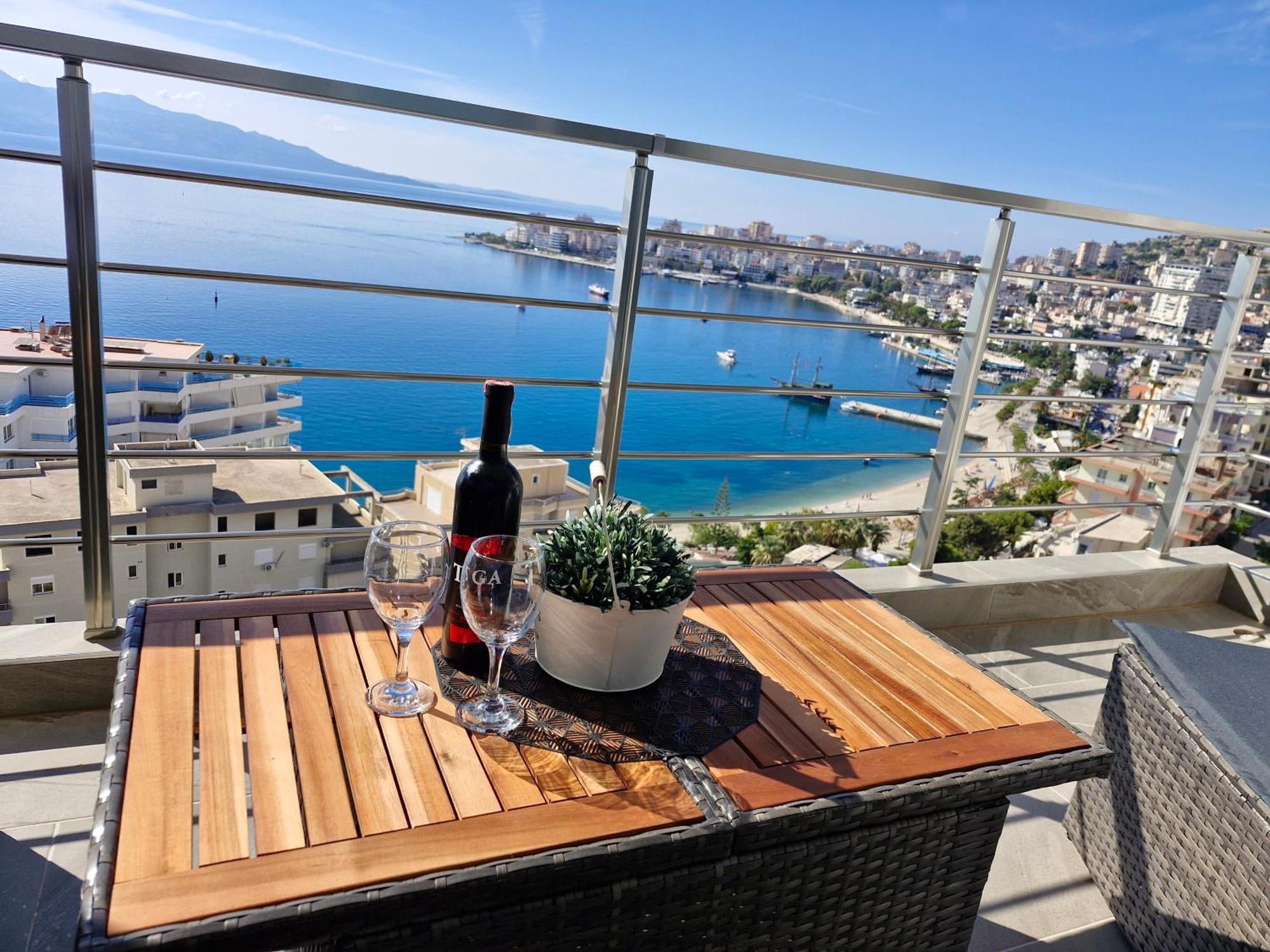 Stella Apartment Sarandë Eksteriør billede
